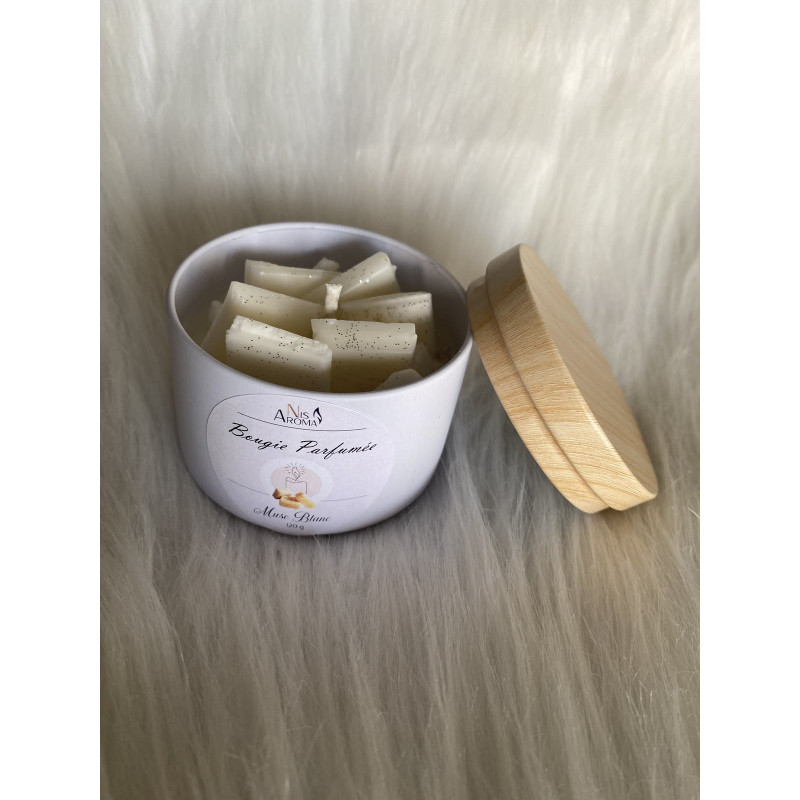 bougie parfumée Musc Blanc