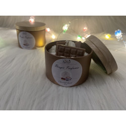 bougie parfumée chocolat chaud