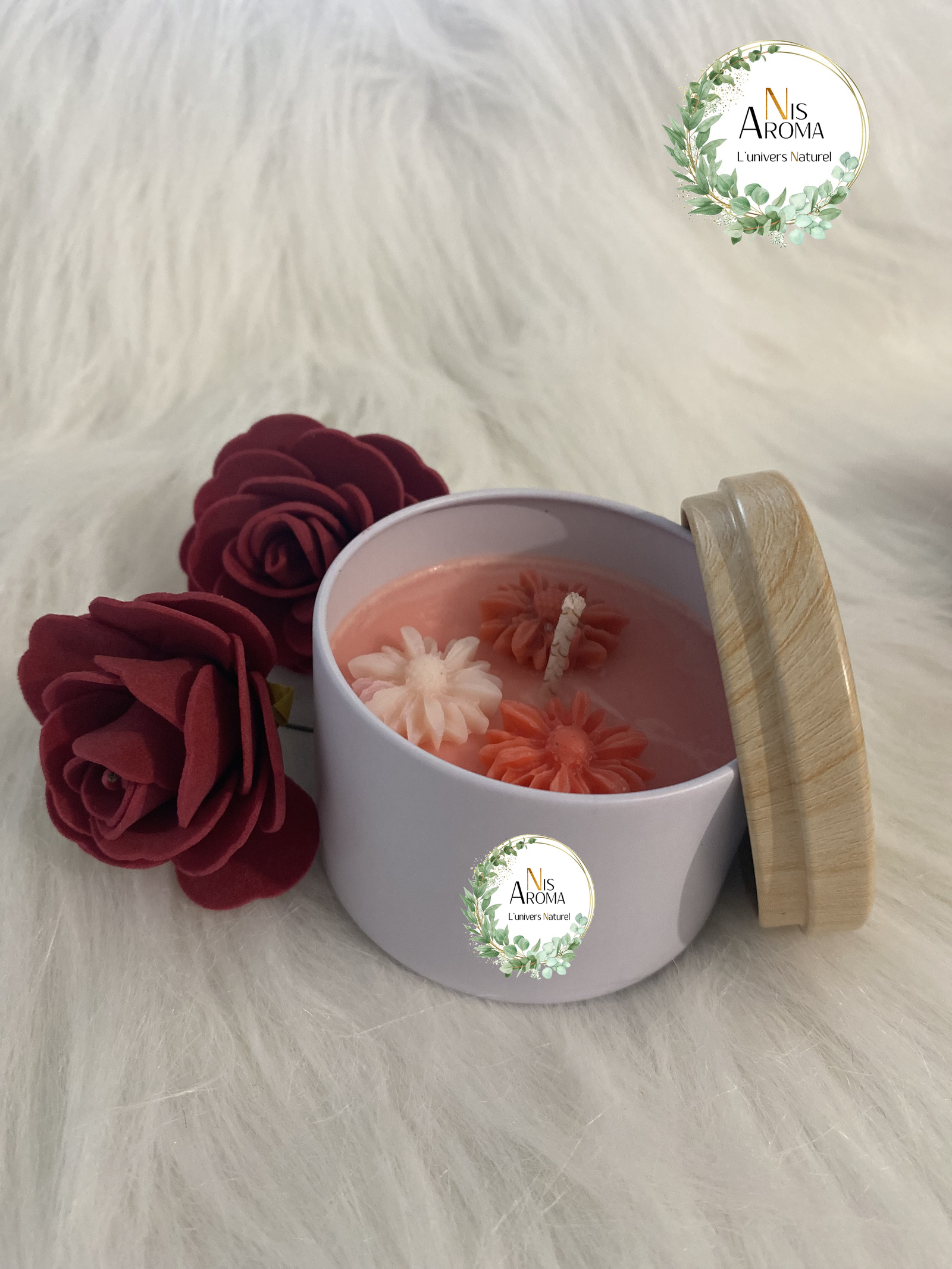 Bougie parfumée – Senteur Fruits Rouges