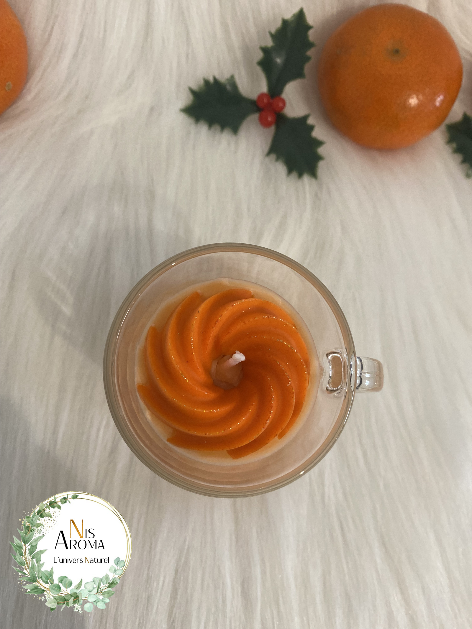 Bougie parfumée - Senteur "Agrumes et Sauge" – Image 4