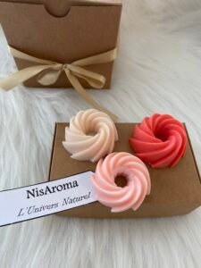 Boite de 3 fondants parfumés Grand format