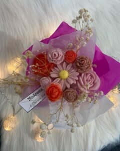 Bouquet de fleurs fondants parfumés