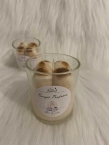 Bougie parfumée - Senteur Fleur de coton