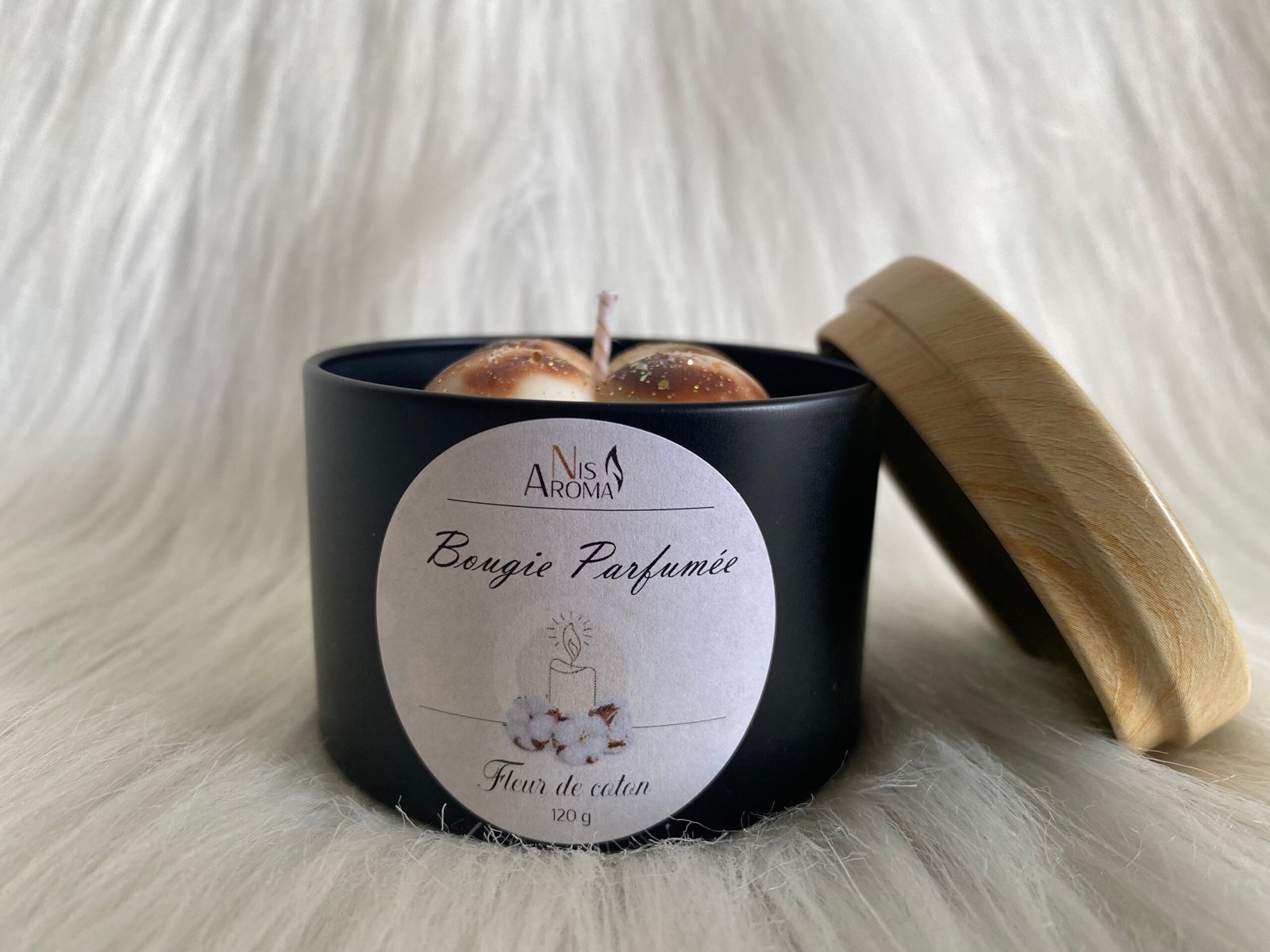 Bougie parfumée - Parfum Fleur de coton – Image 2