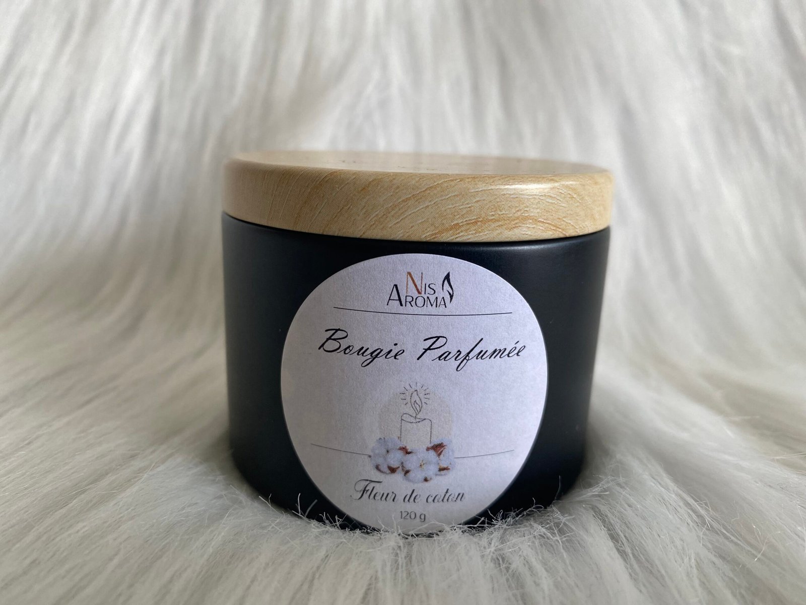 Bougie parfumée - Parfum Fleur de coton – Image 4